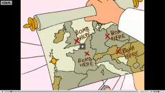 mapa europy bomby familly Guy