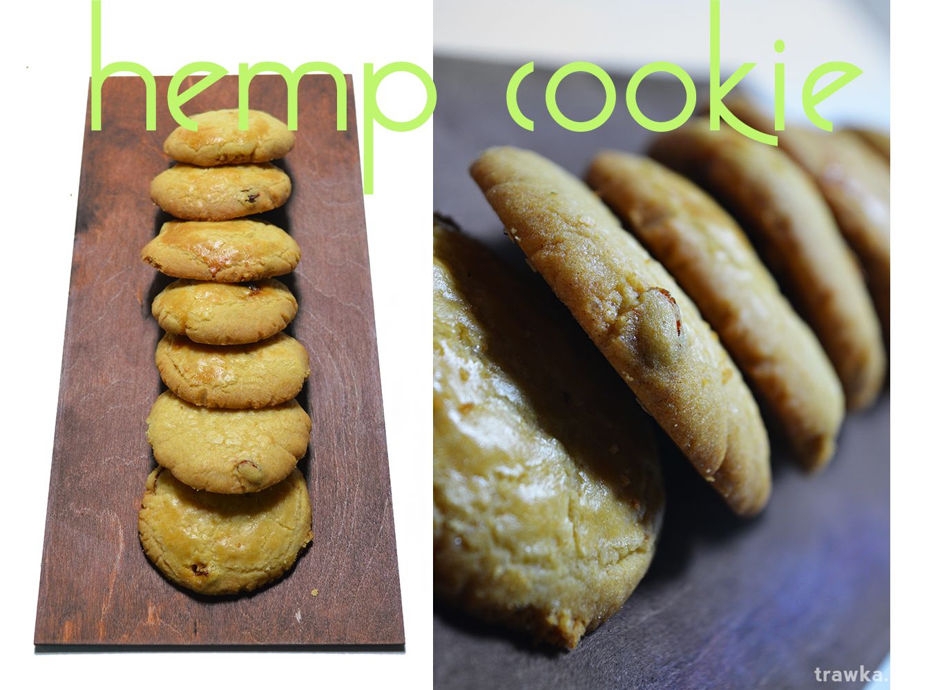 Cannabis cookie -ciasteczka z marihuana - hemp cookie