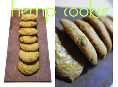 Cannabis cookie -ciasteczka z marihuana - hemp cookie