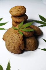 Cannabis cookie  Czekoladowe Ciastka konopne