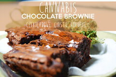 Cannabis BROWNIE - Czekoladowe Ciasto konopne 3