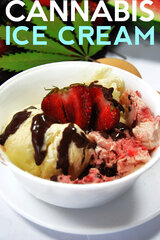 Cannabis Ice cream Lody konopne