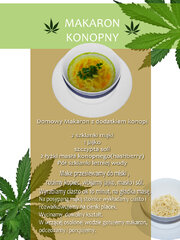 Rosół z makaronem konopnym - wyrabianie ciasta konopnego - strona cannabis cookbook