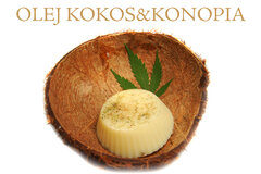 SPAnnabis Olej Kokosowy Z topem Sativy