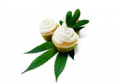 Cannabis cookie - cannabis cupcake maso konopne